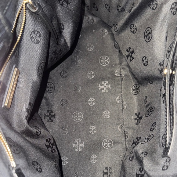 Tory Burch Black Leather Taylor Tote - Picture 7 of 10